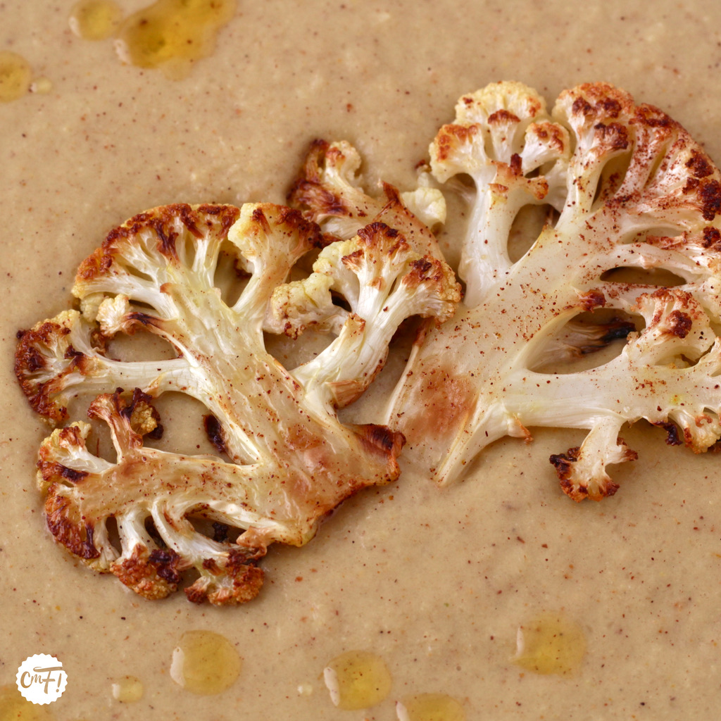 Velout de chou fleur r ti aux pices et lait de coco Jamie Oliver